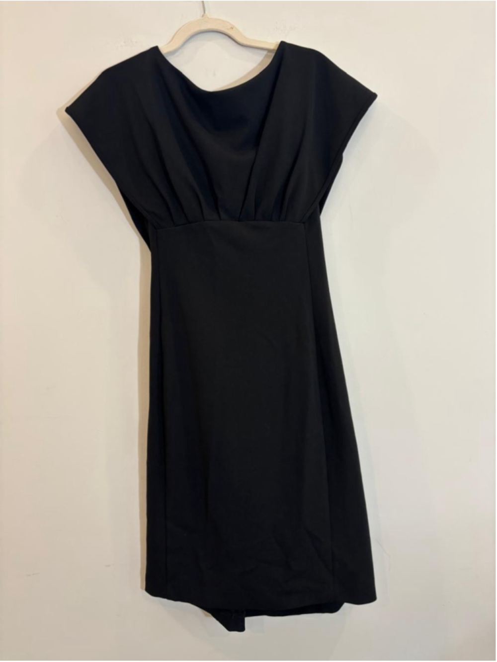 Women's Calvin Klein Black Midi Dress, Size 16 - #C53